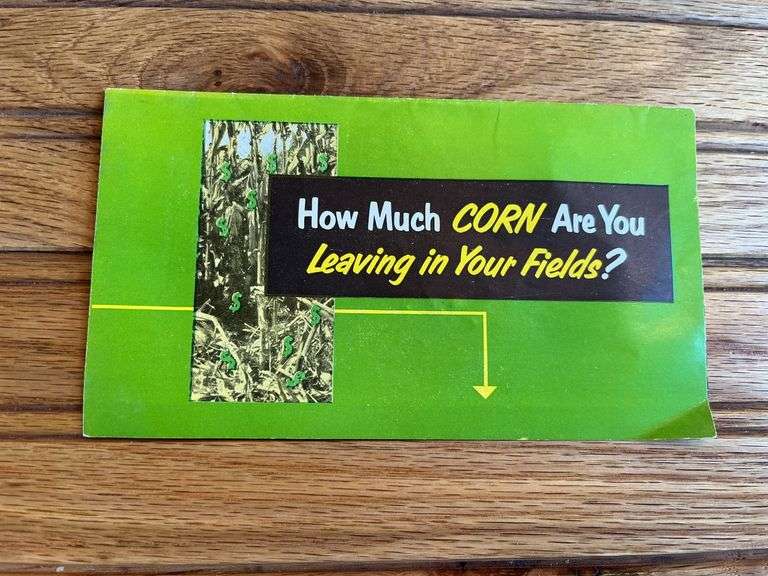 (2) John Deere Sales Literature