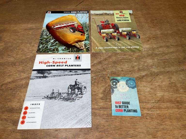 (4) IH Corn Planter Sales Literature image