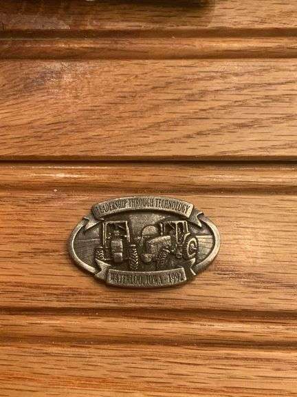 (4) John Deere Coins + Medallion