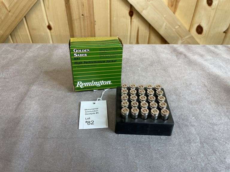 3 Boxes Remington Golden Saber 147 Gr. JHP 9mm