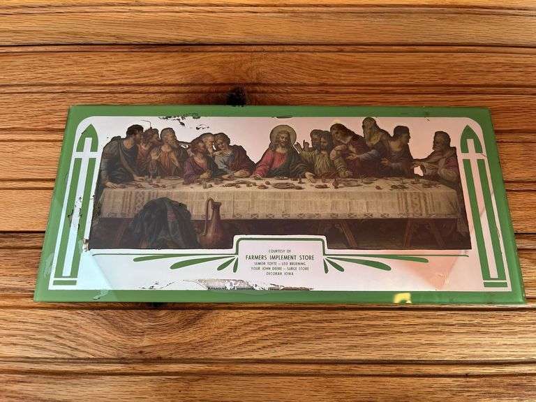 John Deere Last Supper Mirror image