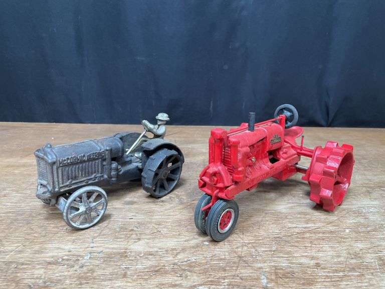 (2) 1/16 Farmall F-30 + McCormick-Deering