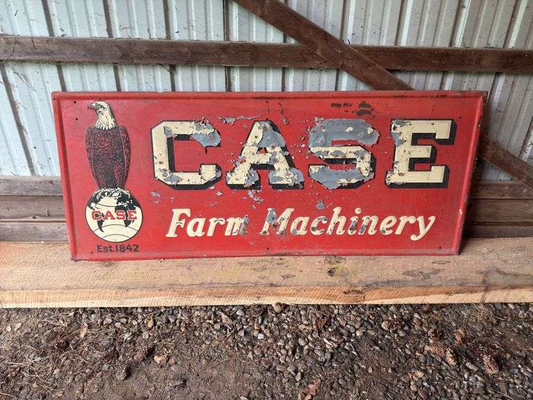 Case Farm Machinery Sign image