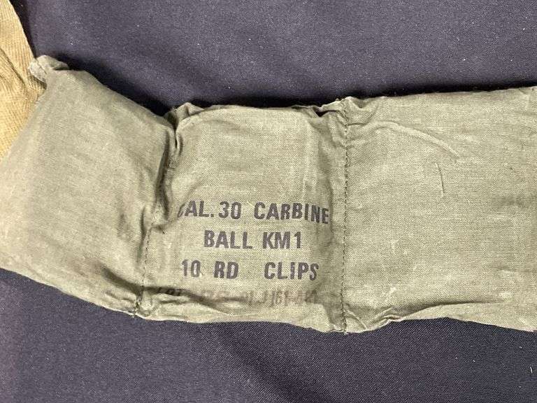 (12)-10 Round Clips (120 Rounds) .30 Cal. Carbine