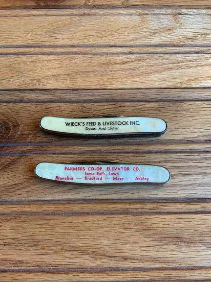 (2) Advertising Pocket Knives image