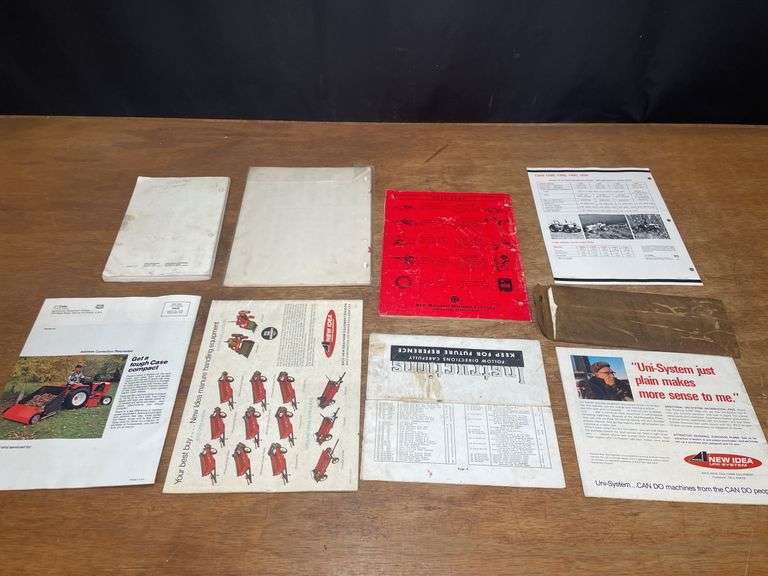 Case, NI, NH Literature Lot