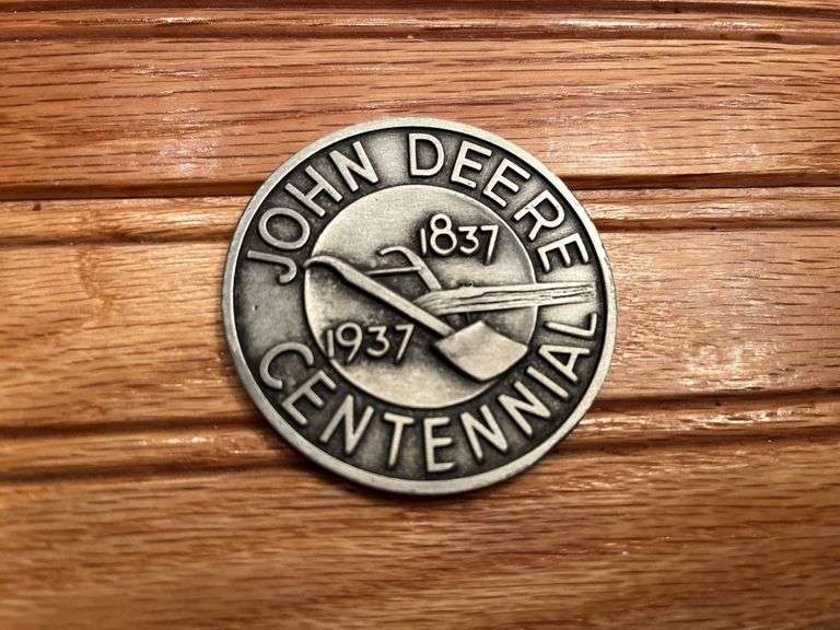 (3) John Deere Medallions