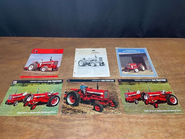 (6) IH Tractor Sales Literature image