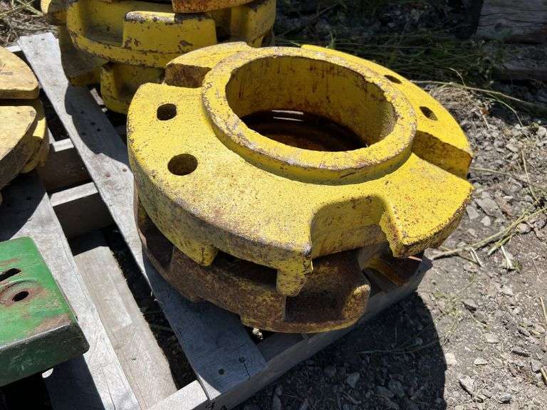 (2) John Deere Wheel Weights image