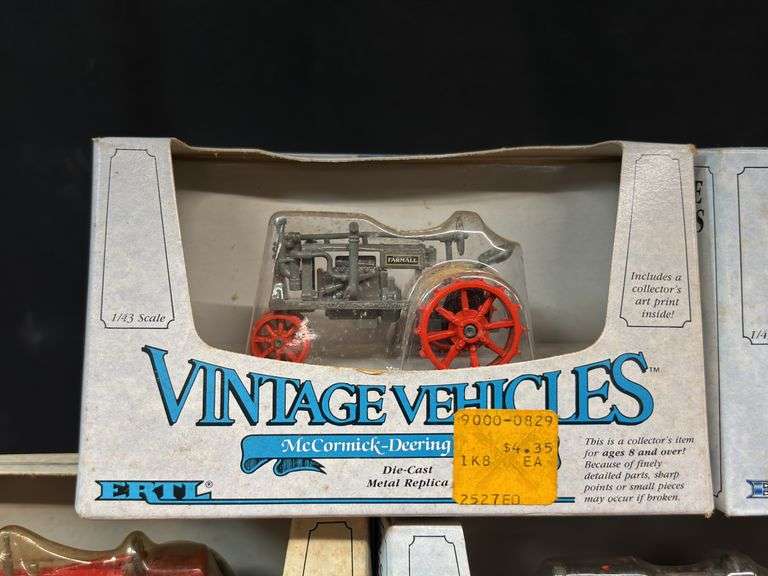 (9) 1/43 IH Tractors NIB Ertl