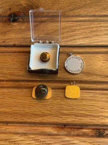 (5) John Deere Pins + Charms