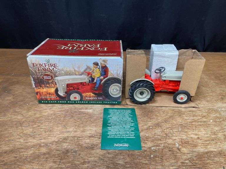 1/16 Ford NAA Golden Jubilee Fox Fire Farm NIB Ertl image