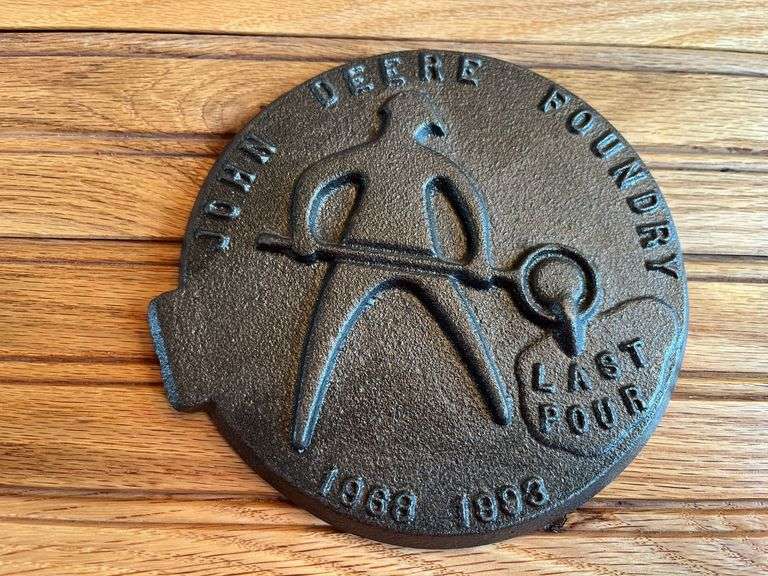 1993 John Deere Foundry Last Pour Casting image