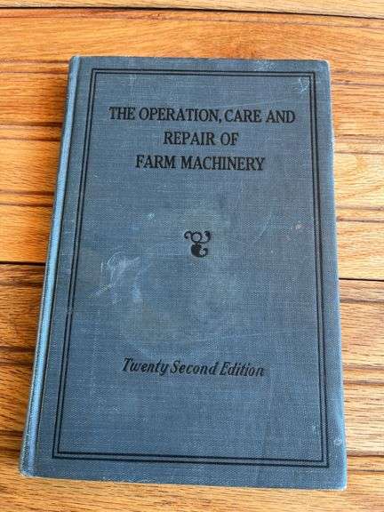 (4) John Deere Operation, Care, + Repair of Farm Machinery Books