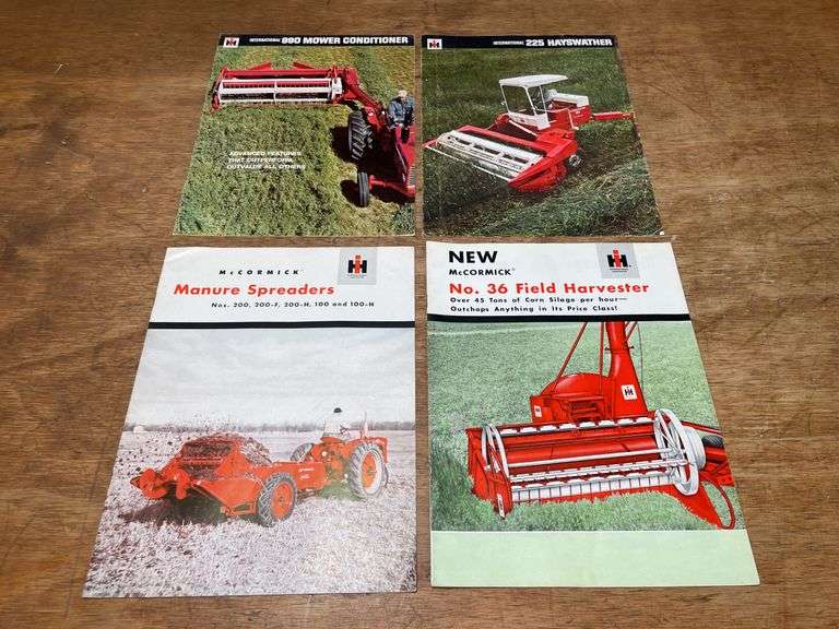 (4) IH Implement Sales Literature image