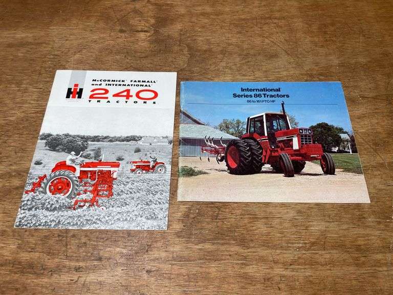 (2) IH 240 + 86 Series Sales Literature image