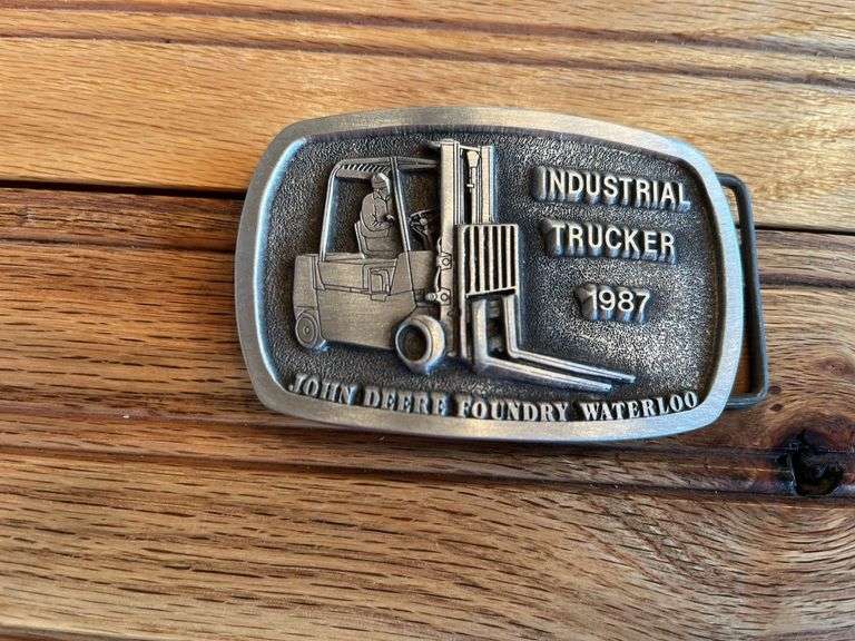 (4) John Deere Belt Buckles