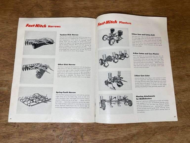 (2) Farmall 200 + 300 Sales Literature