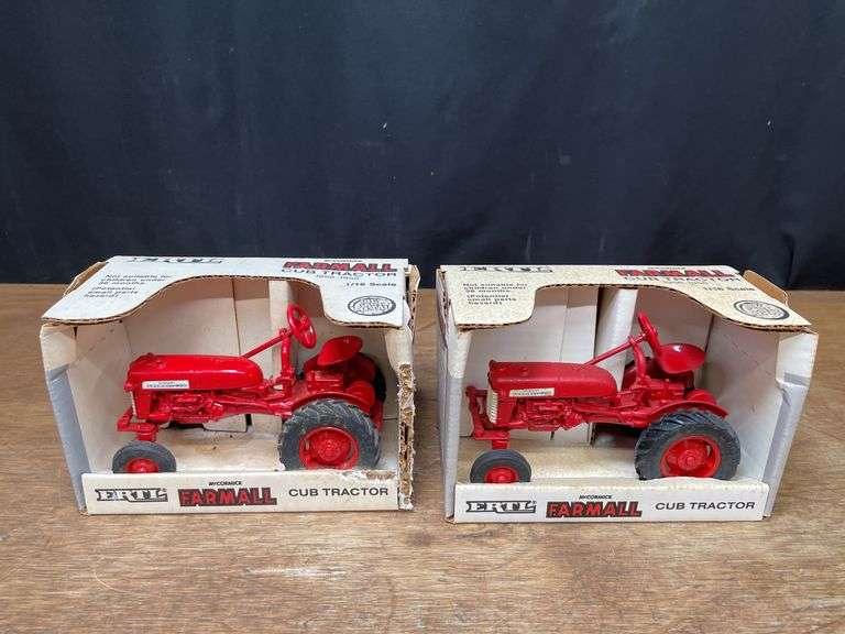 (2) 1/16 Farmall Cub NIB Ertl image