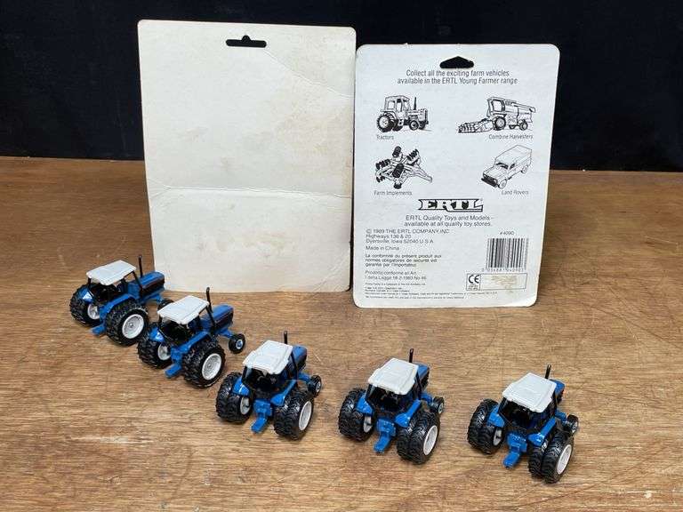 (7) 1/64 Ford Tractors