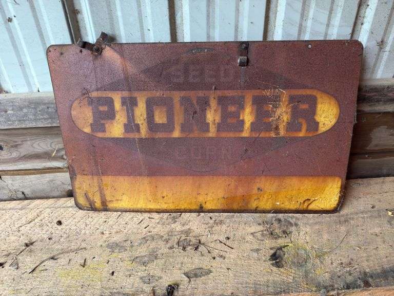 Pioneer Seed Corn Sign image