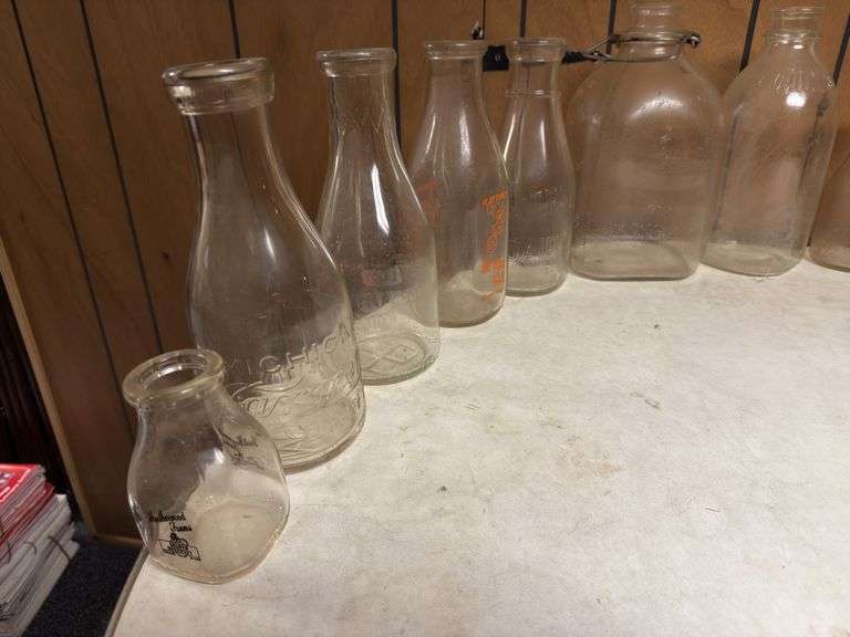 (15) Dairy Bottles
