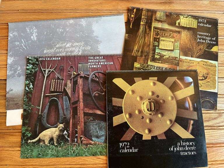 (4) John Deere Calendars image