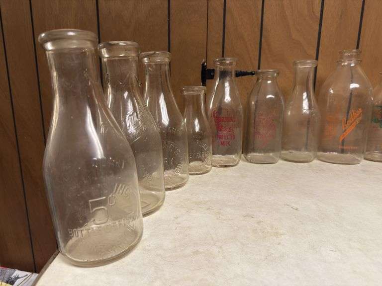 (14) Milk Bottles