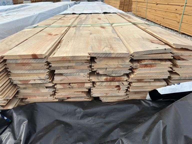Ponderosa Pine Tongue & Groove Siding