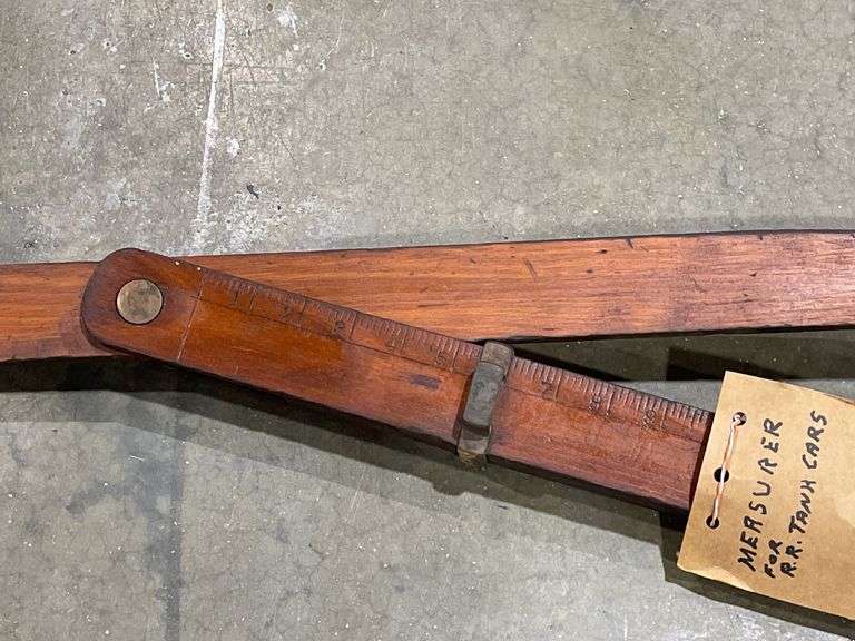 Wooden Measuring Stick for RR Tankers