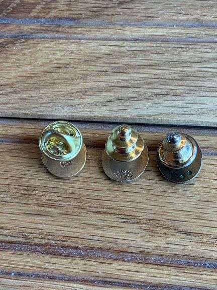 (3) John Deere 5, 20, 30 Year Service Pins