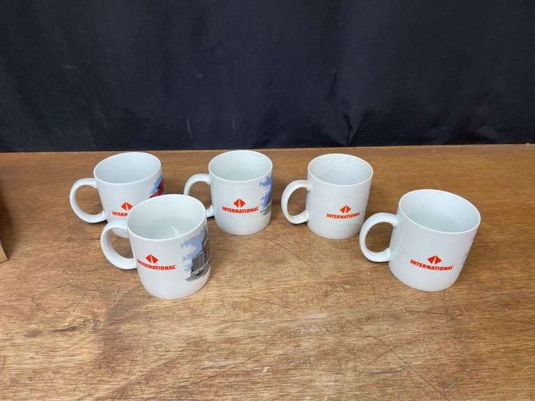 (12) International Truck Coffee Mugs
