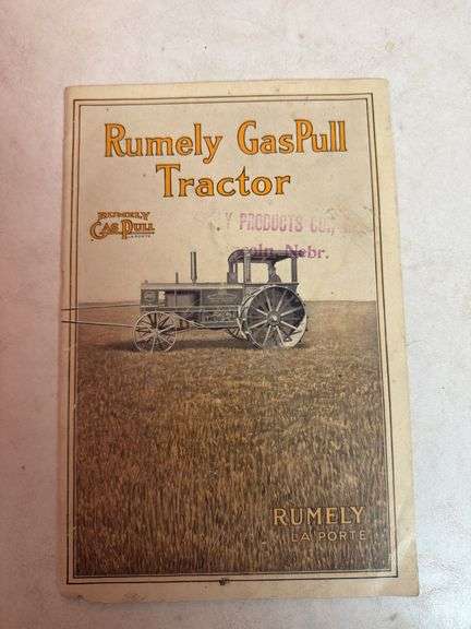 Rumely GasPull Literature image