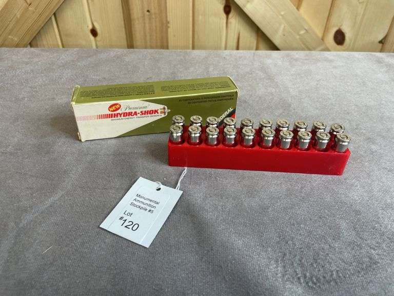 4 Boxes Federal Premium Hydra-Shok 180 Gr. JHP 10mm Auto