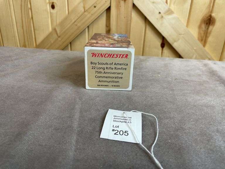 Collectible! Winchester Boy Scouts of America 75th Anniversary Commemorative .22 LR