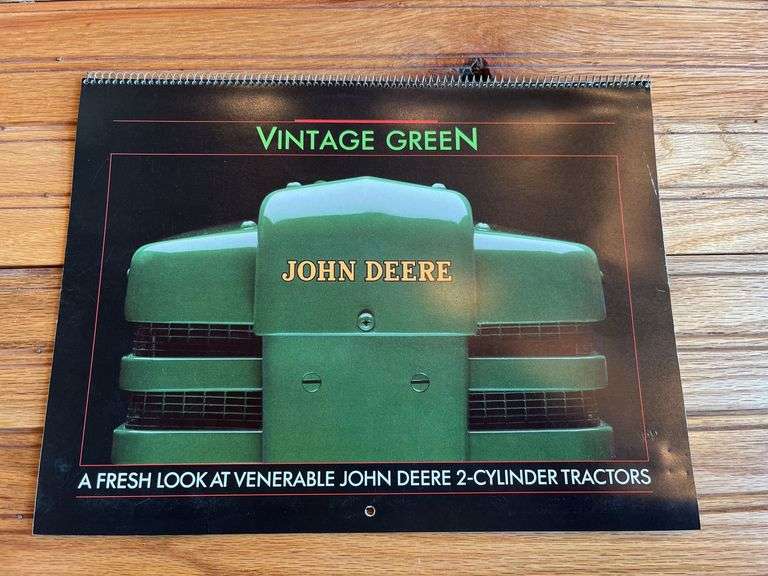 (4) John Deere Calendars