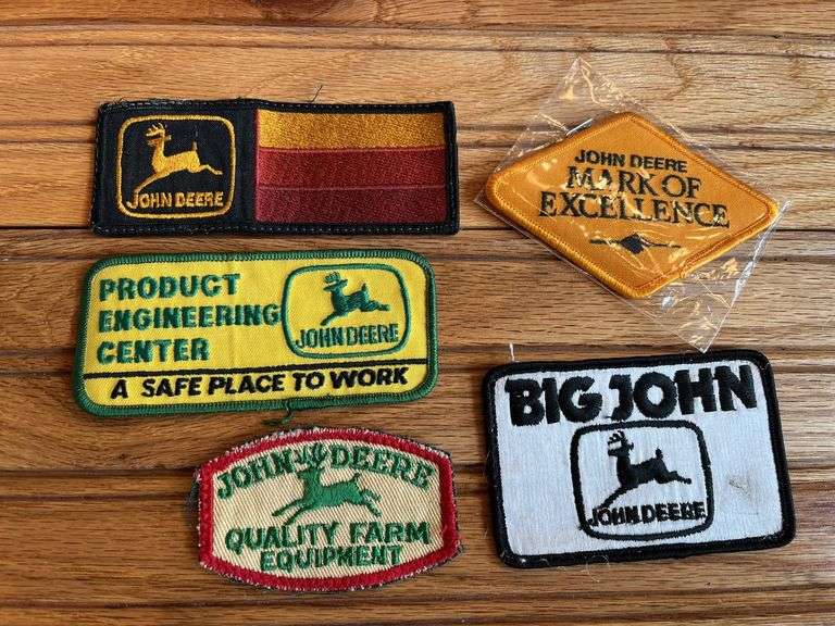 (5) John Deere Patches image