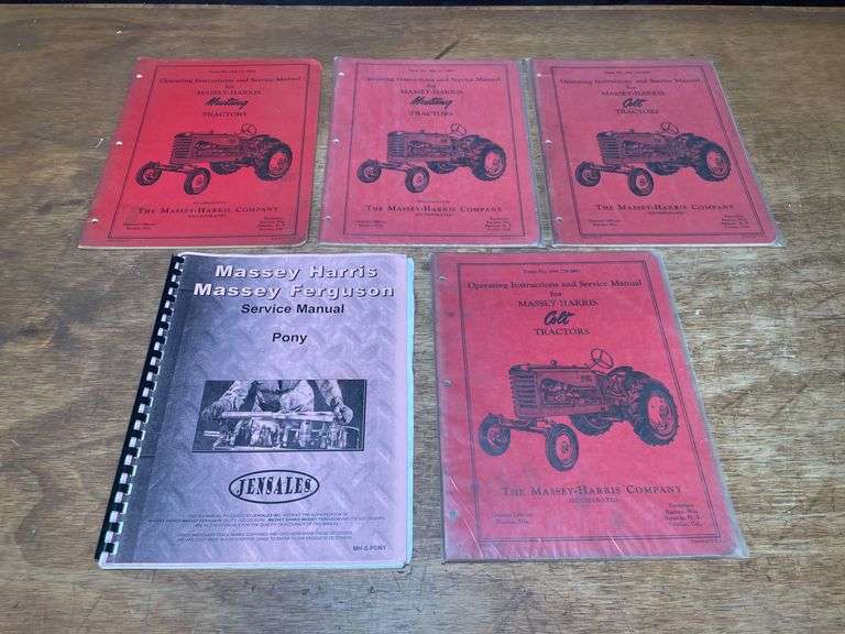 (5) Massey-Harris Tractor Manuals image