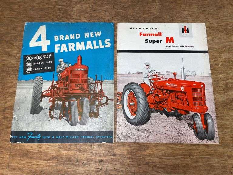 (2) Farmall Tractor Sales Literature image