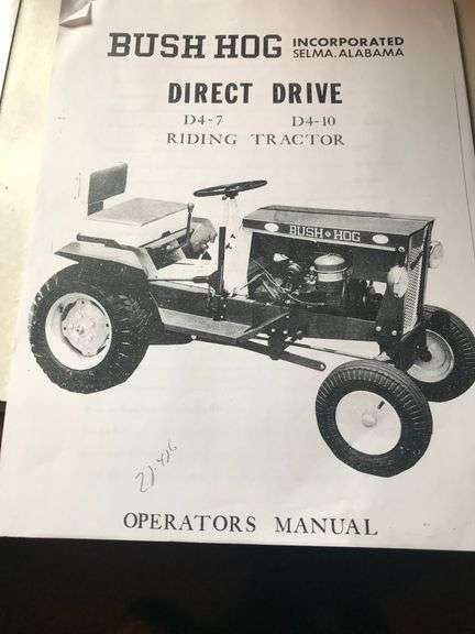 Bush Hog D4-10