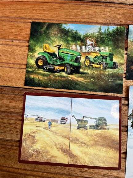 (6) John Deere Postcards