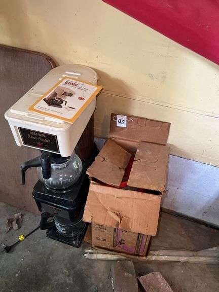 (2) Bunn Coffee Pots and Percolator image