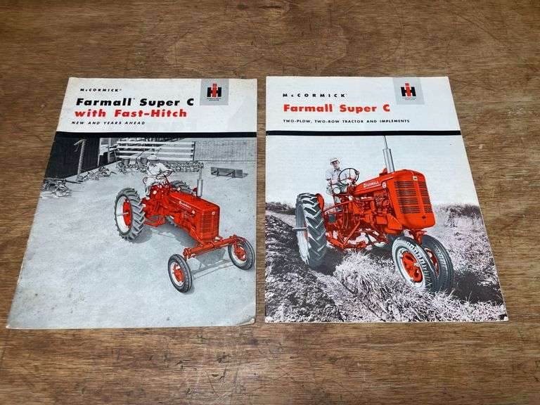 (2) Farmall Super C Sales Literature image