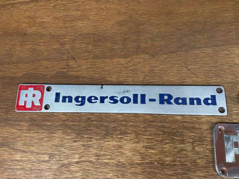(5) Ingersoll-Rand + GE Nameplates