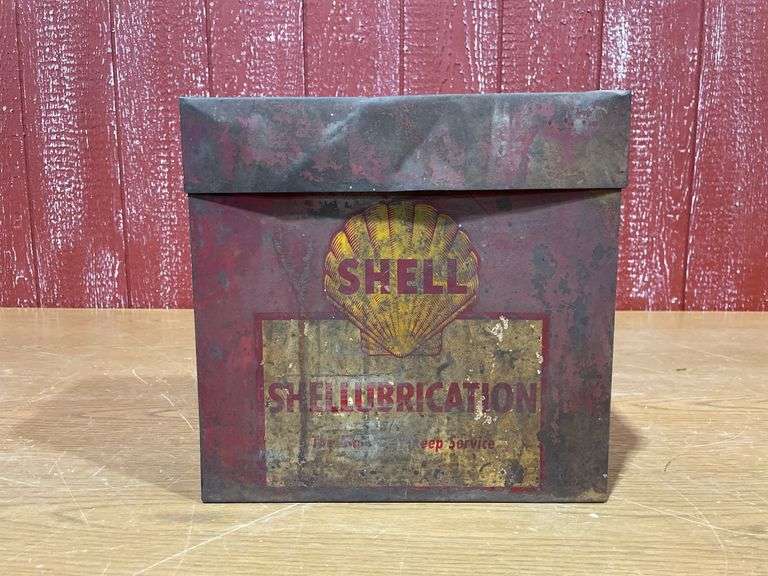 Shell Lubricant Service Box with Cross Reference Auto Maker Files
