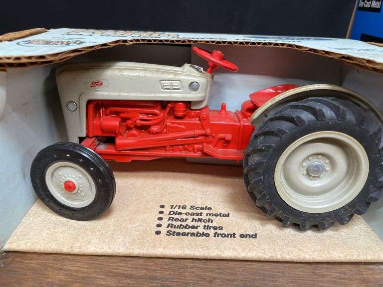 (2) 1/16 Ford NAA Golden Jubilee + Elevator NIB Ertl