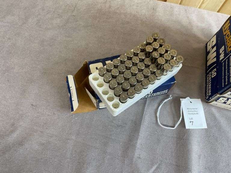 Rare! 5 Boxes S&W 158 Gr. JHP, SWC, +P .38 Special