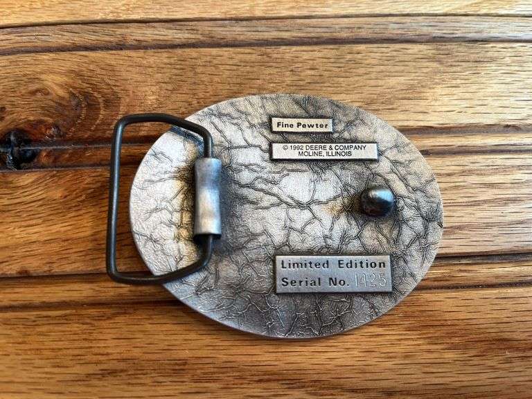 (4) John Deere Belt Buckles
