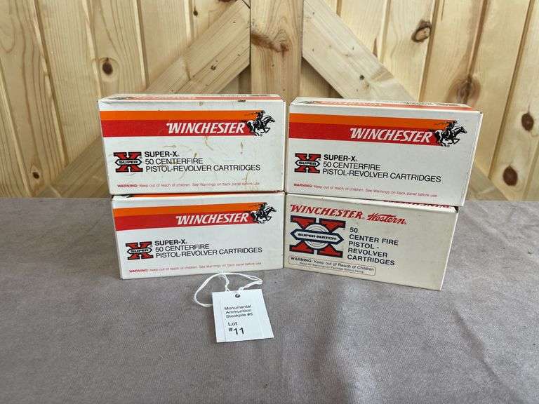 4 Boxes Winchester 158 & 148 Gr. HP/Lead +P .38 Special