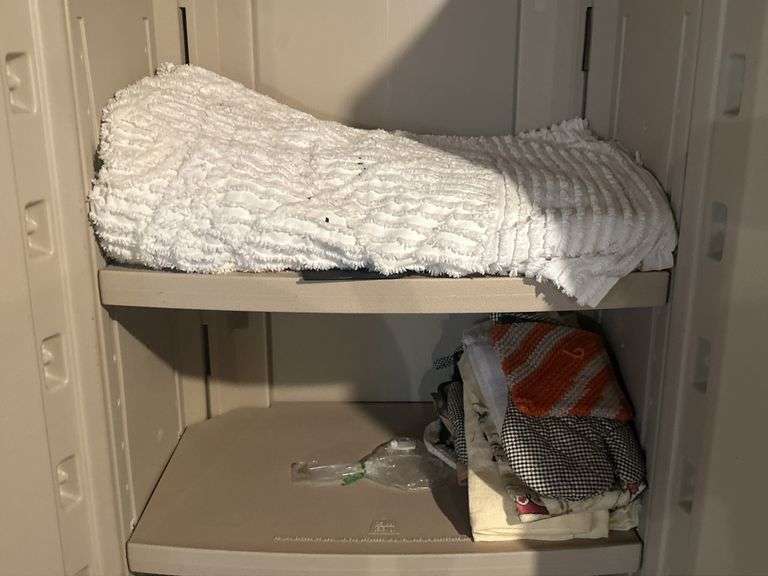 Cabinet and Linens